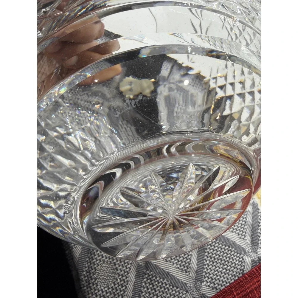 Waterford‎ Crystal Glandore 6 inch Rose Bowl Vintage Made in Ireland 214-518